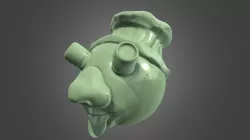 Cartoon Crazy Chef