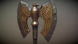 Fantasy Eagle Axe