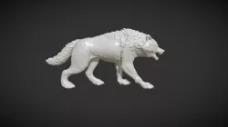 Fantasy Wolf in Pose
