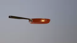 Frying Pan+egg+bacon