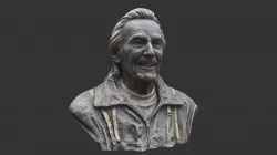 Gordon Lightfoot model of Bronze Bust