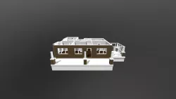 House with Porch Framing