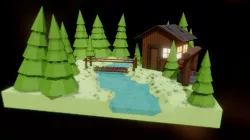 Hut in the Woods