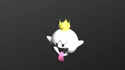 King Boo 3D Model