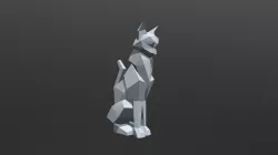 Low Poly Cat