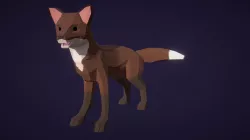 Low Poly Fox