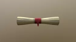 Low Poly Scroll