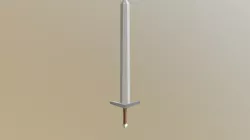 Low Poly Sword