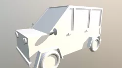 Lowpoly Van