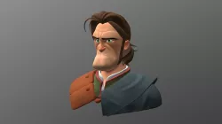 Male Head Sculpt