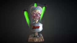 Mars Attack Bust
