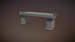 Medieval Stone Bench