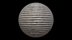 Metal Siding Ribbed 003
