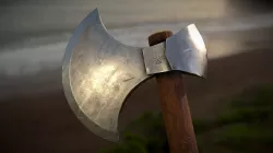 One Handed Medieval Axe