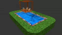 Piscina privada familiar