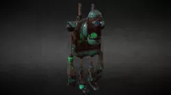 Radioactive Steampunk Robot