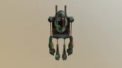 Radioactive Steampunk Robot