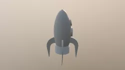 Rocket Ship (Low Poly)
