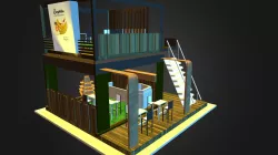 Sangkutsa 360 booth design