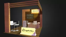 Sangkutsa shell booth design 1