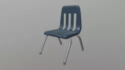 School Classroom Student Chair #2