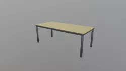 School Classroom Student Desk