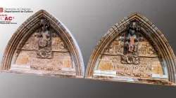 Timpà Portal dels Apostols (Seu Vella de Lleida)