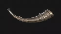 Viking War Horn - Dirty/Black