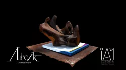Abstract Wood Sculpture