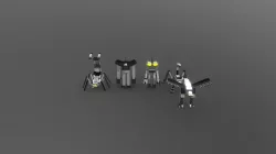 All Mech Areana Team 2 Mechs