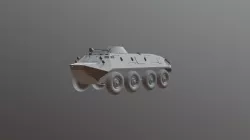 Btr60 - wip hardsurface high poly