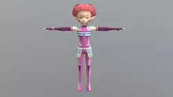Code Lyoko Aelita Model