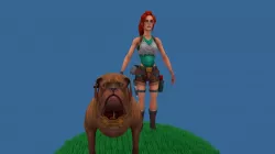 Dog Raider A Pose