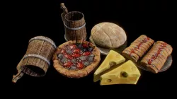 Food Medieval Bakery Goods