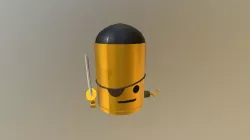 Gungeon Pirate Fan Art