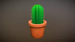 Hand Painted Cactus!