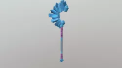 Handpainted Ice Mage Staff