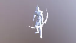 Low Poly Archer