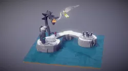 Low poly battle