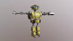 Low Poly Robot