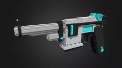 Luger pistol pap