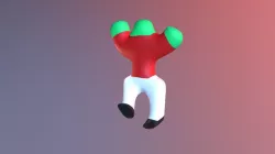 man animate