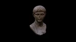 Marble head of Germanicus
