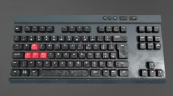 Mechanical Gaming Keyboard (Worn Metal)
