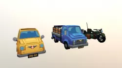 Megaman Legend Inspired Vehicles