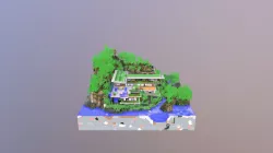 minecraft modern house