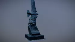 Monument to the pilot Babushkin