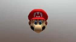 Nintendo 64 - Super Mario 64 - Marios Head