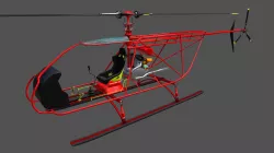 One Man Helicopter - Flyer - R1 - Unreal Engine