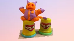 Play-Doh Creature